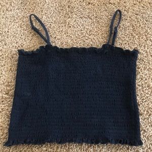 Brandy Melville smocked tank top